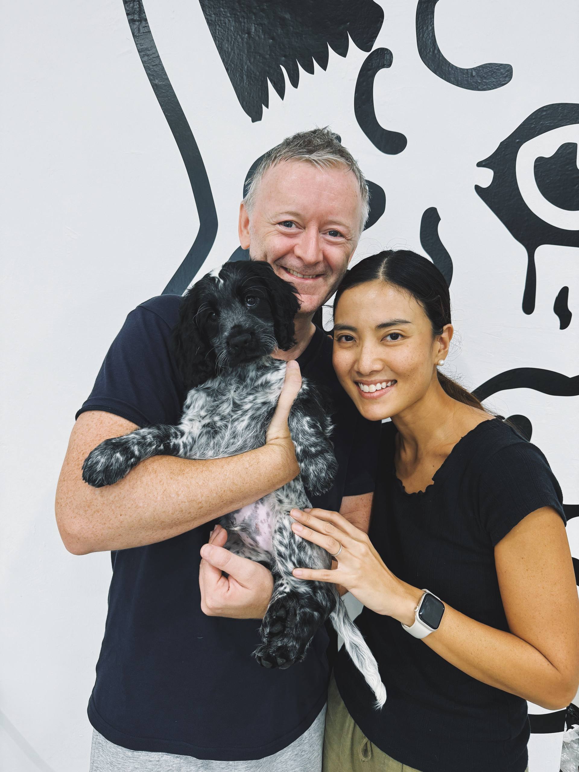 Hello Human puppies and kittens owner portrait 6