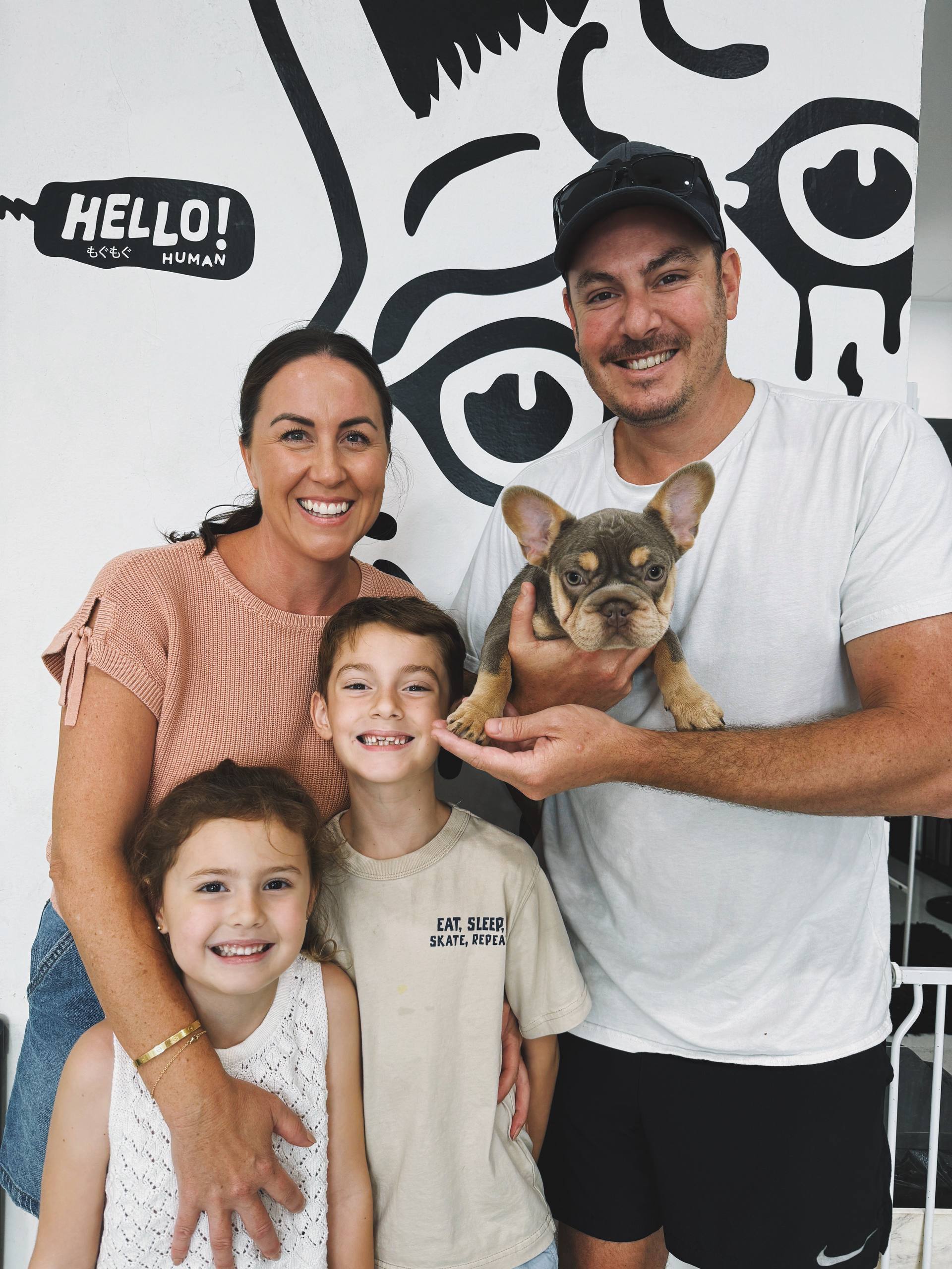 Hello Human puppies and kittens owner portrait 11